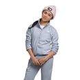 thumbnail image 1 of Jersey de forro polar THE NORTH FACE para niñas Glacier Dusty Periwink, 1 of 2