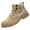 Brown, variant on Safety Trainers Men Women Steel Toe Cap Work Shoes Comfy Construction Industrial Sneakers