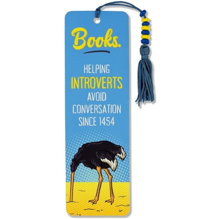 Introvert Beaded Bookmark (Other)