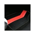 thumbnail image 5 of Leadwolf Car Floor Mats for Audi for RS6Avant Vinyl Carpet Protection Car Liners All Weather Velvet Colored Stripe Black and Red 4pcs, 5 of 6