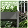thumbnail image 6 of CONCETTA Wooden Raised Garden Bed - Elevated Planter Box with Drainage & Liner, 72" x 23" x 30" for Backyard/Patio/Balcony (Gray), 6 of 11