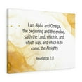 thumbnail image 5 of Scripture Walls  I Am Alpha and Omega Revelation 1:8 Bible Verse Canvas Christian Wall Art Ready to Hang Unframed, 5 of 6