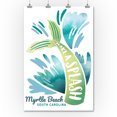 thumbnail image 2 of Myrtle Beach, South Carolina, Mer-Mazing Collection, Make a Splash (36x54 Giclee Gallery Art Print, Vivid Textured Wall Decor), 2 of 3