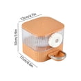thumbnail image 3 of Rabbit Water Bottles 750ml, Guinea Pig Bottle, Non Drip Small Pet Automatic Water Dispenser _ Orange, 3 of 6