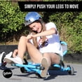 thumbnail image 4 of EzyRoller New Drifter Pro-X juguete para montar para niños o adultos, de 10 años en adelante, hasta 200 lbs. - Azul, 4 of 5