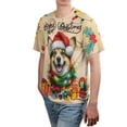 thumbnail image 4 of Merry Christmas Santa Corgi Scarf Twinkling Lights Xmas Holiday All Over Print 3D Shirt Unisex Merch Welsh Corgi Dog Lover Gifts Idea - 00022, 4 of 6