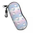 thumbnail image 1 of Hello Kitty Face Glasses Case Anti-Fall Kawaii Cartoon Sunglasses Storage Box Anti-Pressure Eye Contacts Case Loveliness, 1 of 7
