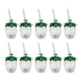 thumbnail image 2 of 10 piezas frutas tazas de uva regalo de agua leche de agua hermosas botellas portátiles Transparente, 2 of 8