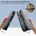 thumbnail image 2 of Estuche para Lápices de Gran Capacidad, Organizador Expandible, Bolsa de Utiles de Oficina, Estuche Aesthetic para Plumones y Colores, Papelería con Cremallera (Negro), 2 of 4