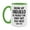 White/Light Green, variant on Funny Mug For Abuelo, Being My Abuelo Is The Only Gift You Need, 11Oz Or 15Oz Coffee Mug