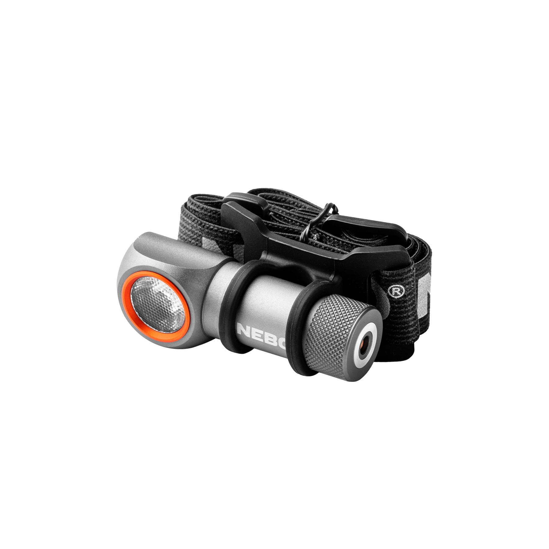 NEBO Einstein 600 Lumen LED Gray Rechargeable Headlamp and Flashlight
