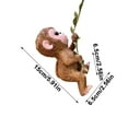 thumbnail image 6 of Fuebueo Climbing Rabbit Tree Hugger Garden Bunny Statue Resin Animal Sculpture Yard Decor for Outside, Funny Tree Climber Figurine Outdoor Patio Lawn Ornaments, 6 of 6