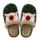 thumbnail image 2 of Casa Esponjosas Pantuflas Felpa Alce Navideño Antideslizantes para Otoño E Invierno, 2 of 9