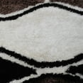 thumbnail image 2 of Rugsotic Carpets Hand Tufted Shag Polyester Eco-Friendly Area Rugs - 4'x6', Rectangle, White Gray, Plain Solid Design, High Pile Handmade Anti Skid Rugs for Living Room, Bed Room K00062, 2 of 5