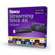 Roku Streaming Stick 4K 2021 Appareil de Streaming Vision 4KHDRD avec Télécommande Vocale Roku et Commandes TV (Renouvelé) – image 1 sur 1