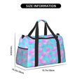thumbnail image 3 of Disketp Purple Dragon Scales Bolsa de Viaje Tipo Duffle, Bolso de Mano para Fin de Semana para Mujer, Bolsa de Gimnasio Ligera para Hombre, Esencial para Viajes, 3 of 7