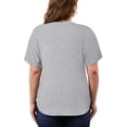thumbnail image 5 of DDLUYY 3 Pack Women’s Plus Size Tops Tunic Short Sleeve V Neck Shirts Casual Soft Blouse 1X-5X, 5 of 7