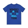 thumbnail image 2 of DJH Apparel | Women's Sports Is A Real Thing Swimming Unisex Tshirt, 2 of 8