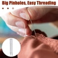 thumbnail image 4 of Monstrate Agujas de coser de Metal, 32 piezas, borde , textura de alta gama, fácil operación, agujas de tejer De coser, 4 of 6