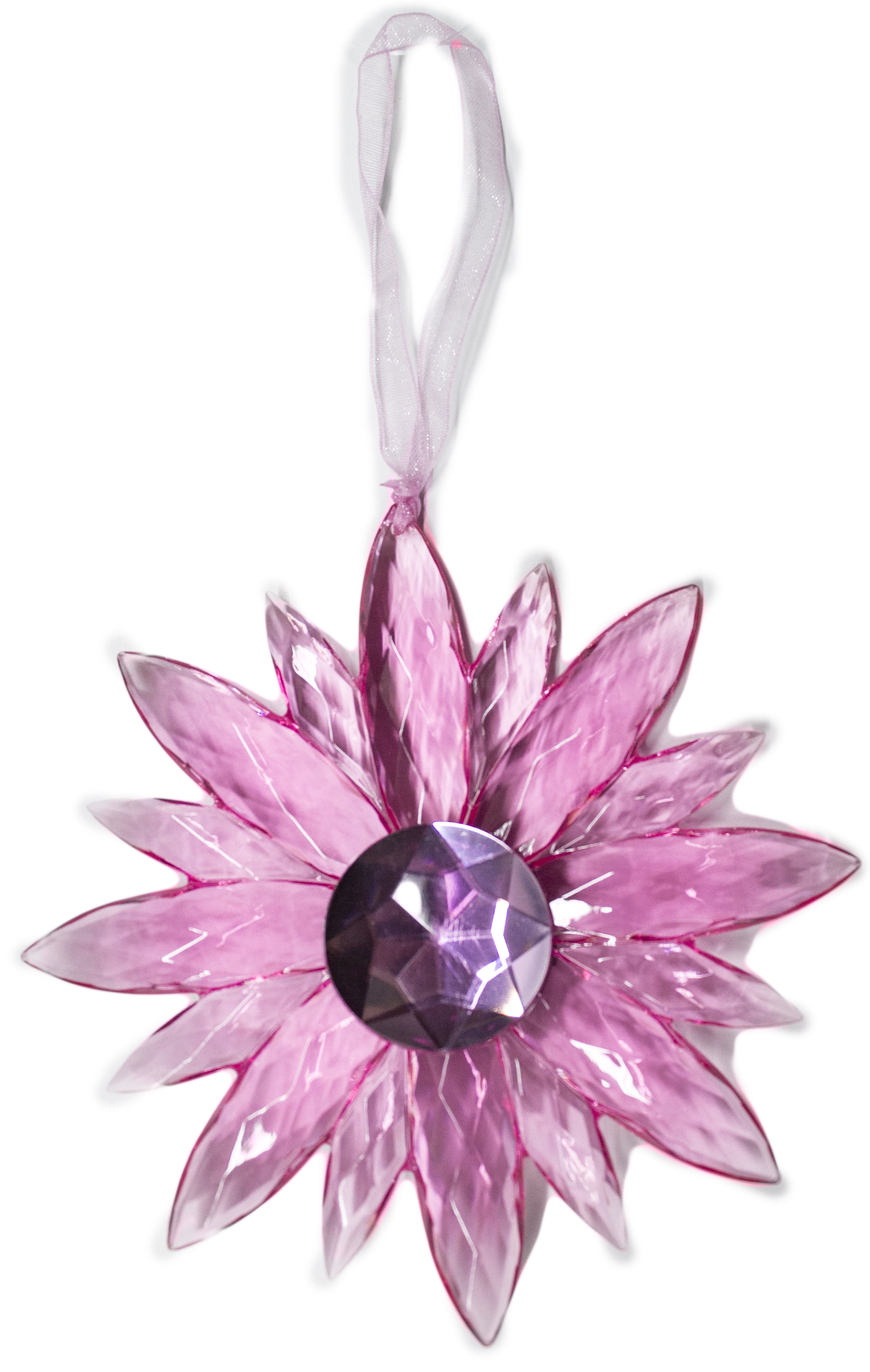 Ganz Crystal Expressions Jewel Acrylic Sunflower Ornament Sun Catcher 5" 