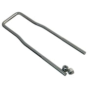 Northern Tool Spare Tire Carrier, 7/16in U-Bolts, Fits 3 in. Trailer Tongue, Includes Bolts and Nuts