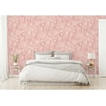 thumbnail image 2 of Fine Decor Dacre Pink Floral Unpasted Paper Wallpaper, 20.5-in by 33-ft, 56.4 sq. ft., 2 of 4