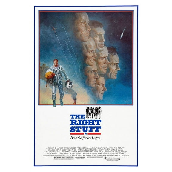 Right Stuff The Movie Poster 24in x 36in Art Poster 24x36 Multi-Color Square Adults AB Posters