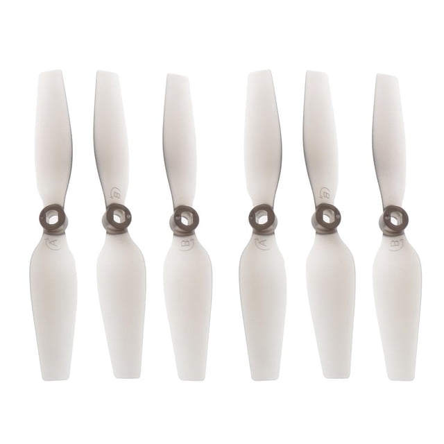 6 piezas de hélices de cuadricóptero de plástico RC para accesorios de partes del cuerpo de blancos Yotijar Hélice de cuadricóptero RC