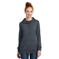 thumbnail image 1 of Sudadera con capucha de polar ligero District ® para mujer. DM493 Distrito DM493, 1 of 1