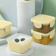 thumbnail image 2 of SUNONESIE 6/5/4/3/2/1 Pcs Petits Contenants de Stockage Alimentaire 5oz Réutilisables avec Couvercles Étanches Condiments Boîte à Lunch Hermétique, 2 of 8