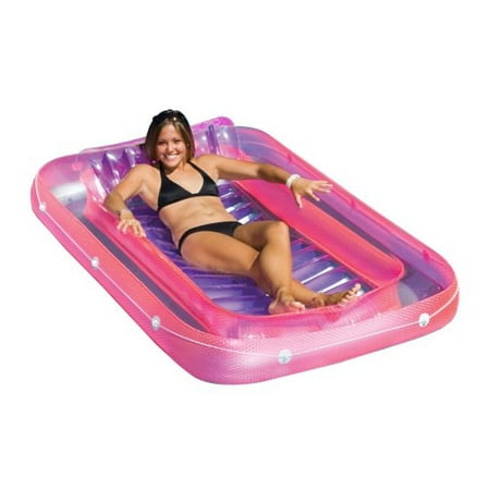 Swimline Vinyl Inflatable Suntan Tub Water Pool Float, (Best Pool Toys For Adults)