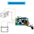 thumbnail image 7 of Treedix PWM Electronic Governor Controller Regulation 12V DC Motor Speed Controller 24V 36V 48V 20A Switch High Power Drive Module Adjustable Speed, 7 of 7