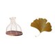 thumbnail image 1 of Portacorchos de vino,Soporte de metal para corcho de vino,tapón de vino,expositor,Esculturas de pared de hojas,Esculturas de pared de hierro forjado con hojas de ginkgo,Escultura de pared con, 1 of 8