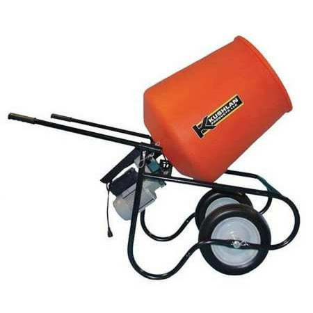 Kushlan Products Wheelbarrow Mixer,3.5 cu ft,115V,3/4HP 350DD
