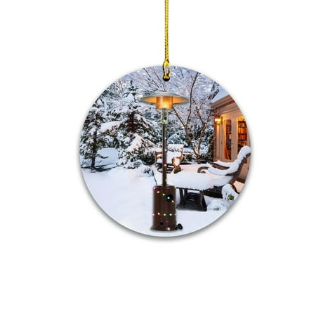 

Christmas ornaments Christmas Tree Atmosphere Heater Creative Realistic Wooden Ceramic Pendant Decoration