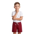 thumbnail image 6 of Resinta 4 Pack Toddler Boy Cotton Shorts Boys Casual Shorts Pull-on Shorts Soft Baby Boy Shorts for Summer, 6 of 9