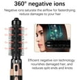 thumbnail image 4 of Hair Dryer Brush, 4 in 1 Hot Air Brush for Straightening/Curling/ One-Step Blow Dryer Brush & Volumizer with Ceramic Coating,2 Temperature Settings, Detachable Design for Travel Salon, 4 of 7