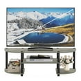 thumbnail image 5 of Furinno Turn-S-Tube Wide TV Entertainment Center, Oak Gray/Black, Wood, 47 in, 5 of 6