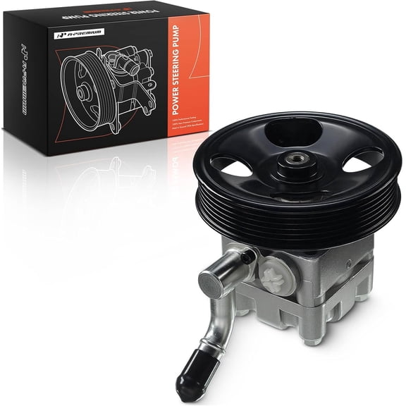 A-Premium Power Steering Pump with Pulley Replacement for Infiniti FX35 2003-2008 V6 3.5L