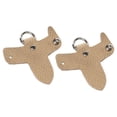 thumbnail image 1 of 2x Bag Strap Rings, Shoulder Strap Buckles, Punch Free Universal Purse Rings Buckles Handbag Strap Loop for Small Bag Purse DIY Modification Light Khaki, 1 of 8