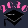 thumbnail image 3 of CafePress - Class Of 2036 Graduate Hat Sweatshirt - Kids Hooded Sweatshirt, Classic Hoodie, 3 of 4