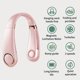 thumbnail image 5 of Ventilador de enfriamiento sin hojas, recargable, ventilador colgante para el cuello, enfriador de aire personal portátil ajustable, rosa Kearding HA005277-02B, 5 of 6