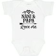thumbnail image 3 of Inktastic Nani and Papa Love Me Boys or Girls Baby Bodysuit, 3 of 5