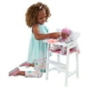 KidKraft Lil' Doll Wooden High Chair, Furniture for 18-Inch Dolls