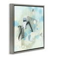 thumbnail image 3 of Stupell Industries Contemporary Expressive Blue Abstraction Gray Floating Frame Canvas Art, 18 x 18, by June Erica Vess, 3 of 8