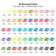 thumbnail image 3 of Juego de lápices de colores KALOUR de 50 colores borrables con gomas de borrar, 3 of 6