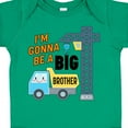 thumbnail image 4 of Inktastic Im Gonna Be a Big Brother- Truck and Crane Boys Baby Bodysuit, 4 of 5