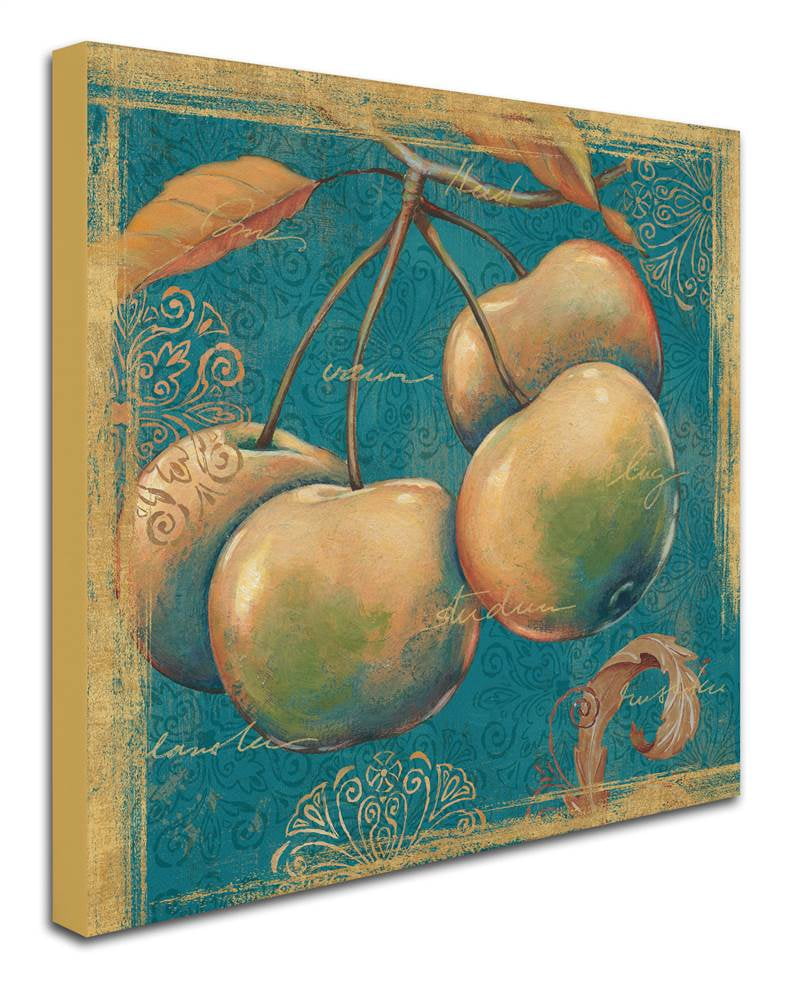 Trademark Fine Art "Lovely Fruits III" Canvas Art by Daphne Brissonnet