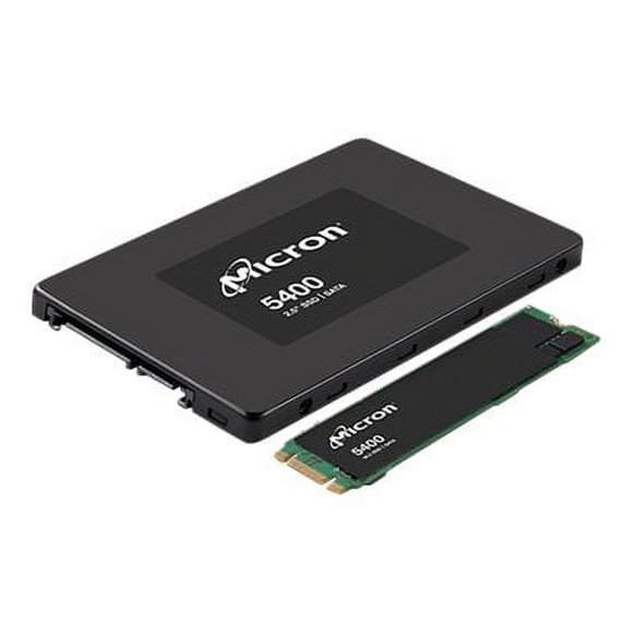 Micron 5400 MAX - SSD - Mixed Use - encrypted - 480 GB - hot-swap - 2.5" - SATA 6Gb/s - 256-bit AES - Self-Encrypting Drive (SED), TCG Enterprise SSC - for ThinkSystem SR250 V2 7D7Q (2.5"), 7D7R (2.5"); ST250 V2 7D8F (2.5"), 7D8G (2.5")