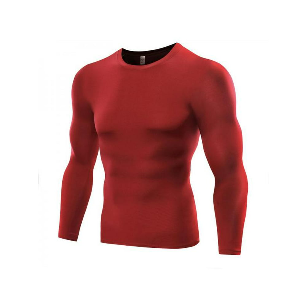 FUNCEE - Men Long Sleeve Compression Shirt Starter Compression Shirts ...